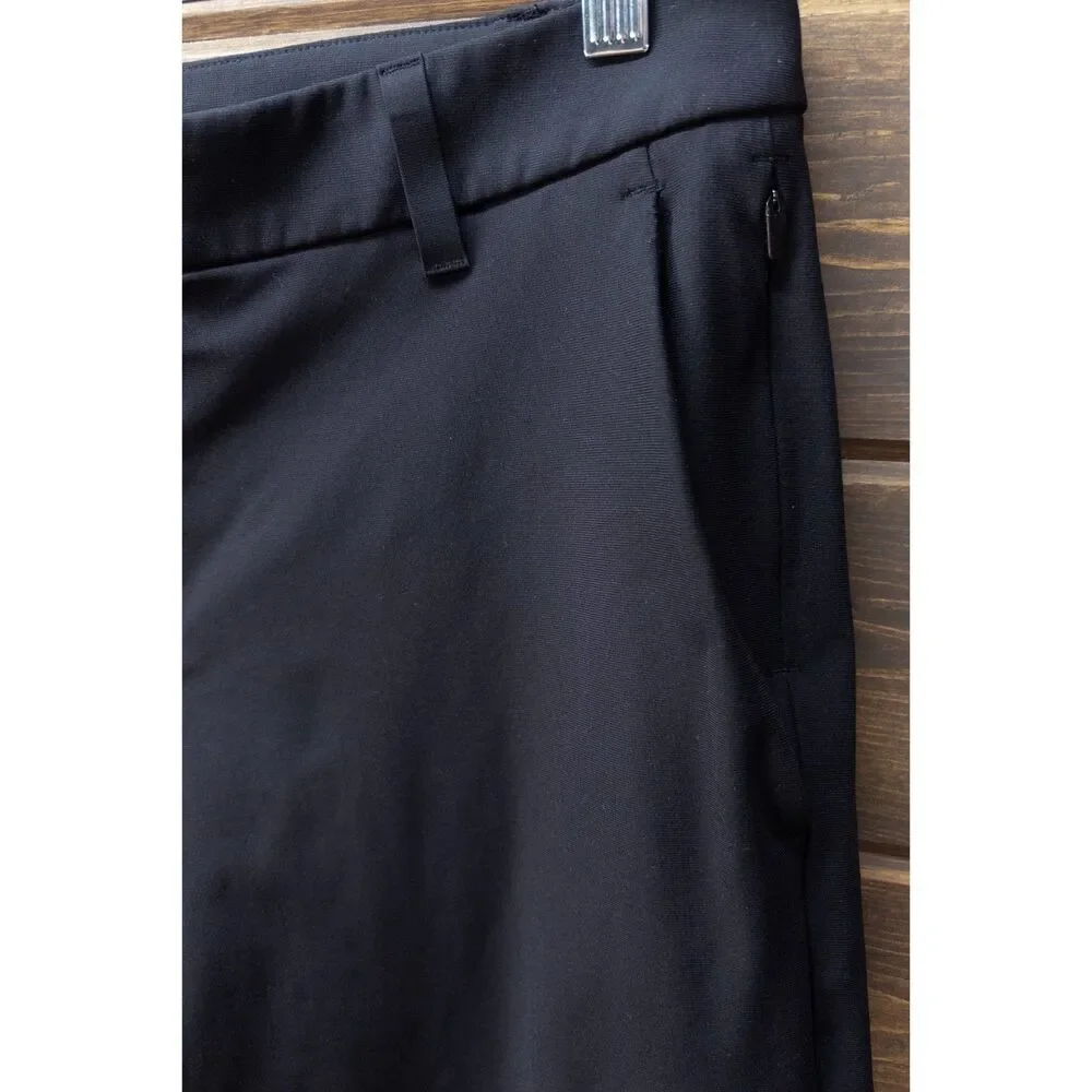 Lululemon Commission Pant Classic Warpstreme Black Mens Size 34x30